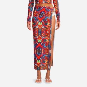 Kendall + Kyle  Long- Mesh Cover-Up